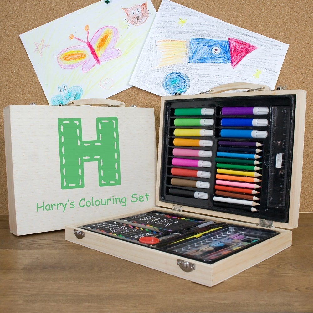 Personalised-Children's-Colouring-In-Set